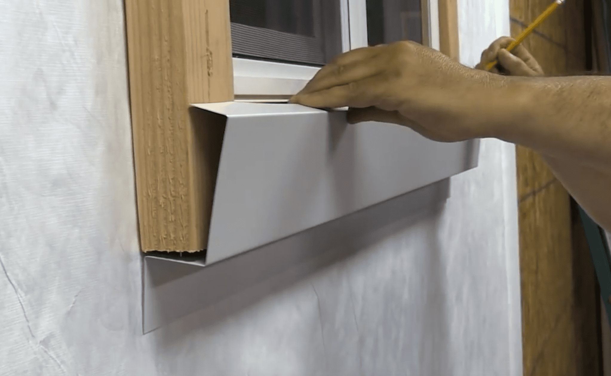 How to Trim a Window: Installing J-Channel 