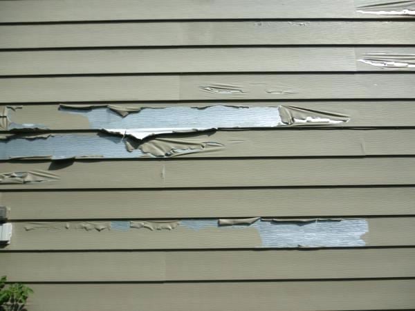paint vinyl siding before and after